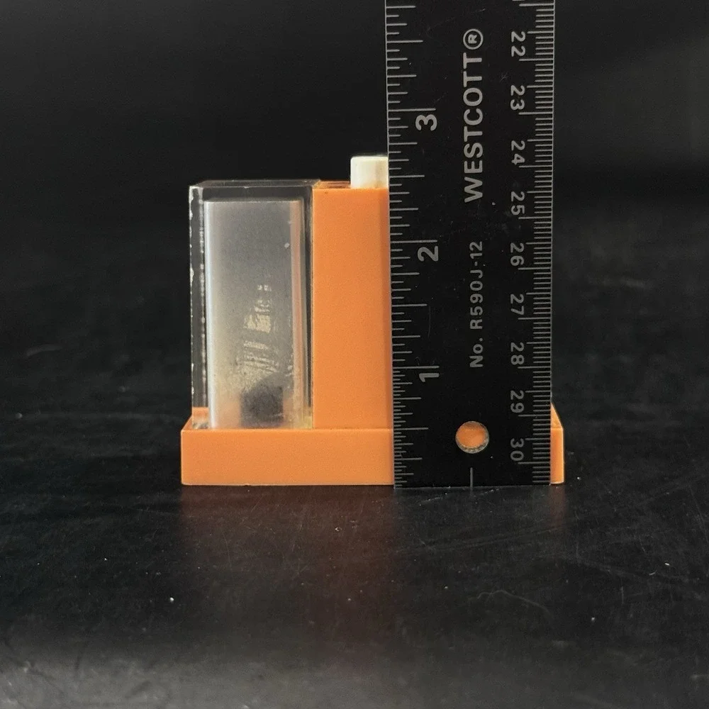 Vintage Whirley Industries Single Salt Pepper Push‎ Button Shaker